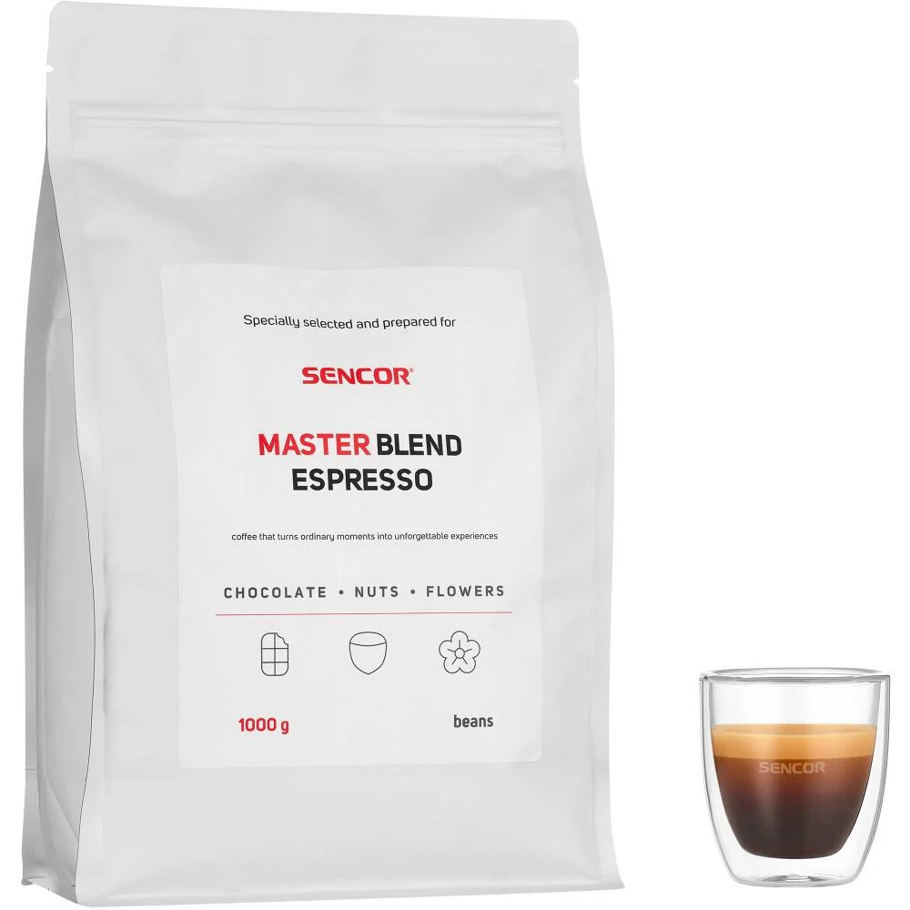 Sencor Master Blend Espresso zrnková káva, 1 kg