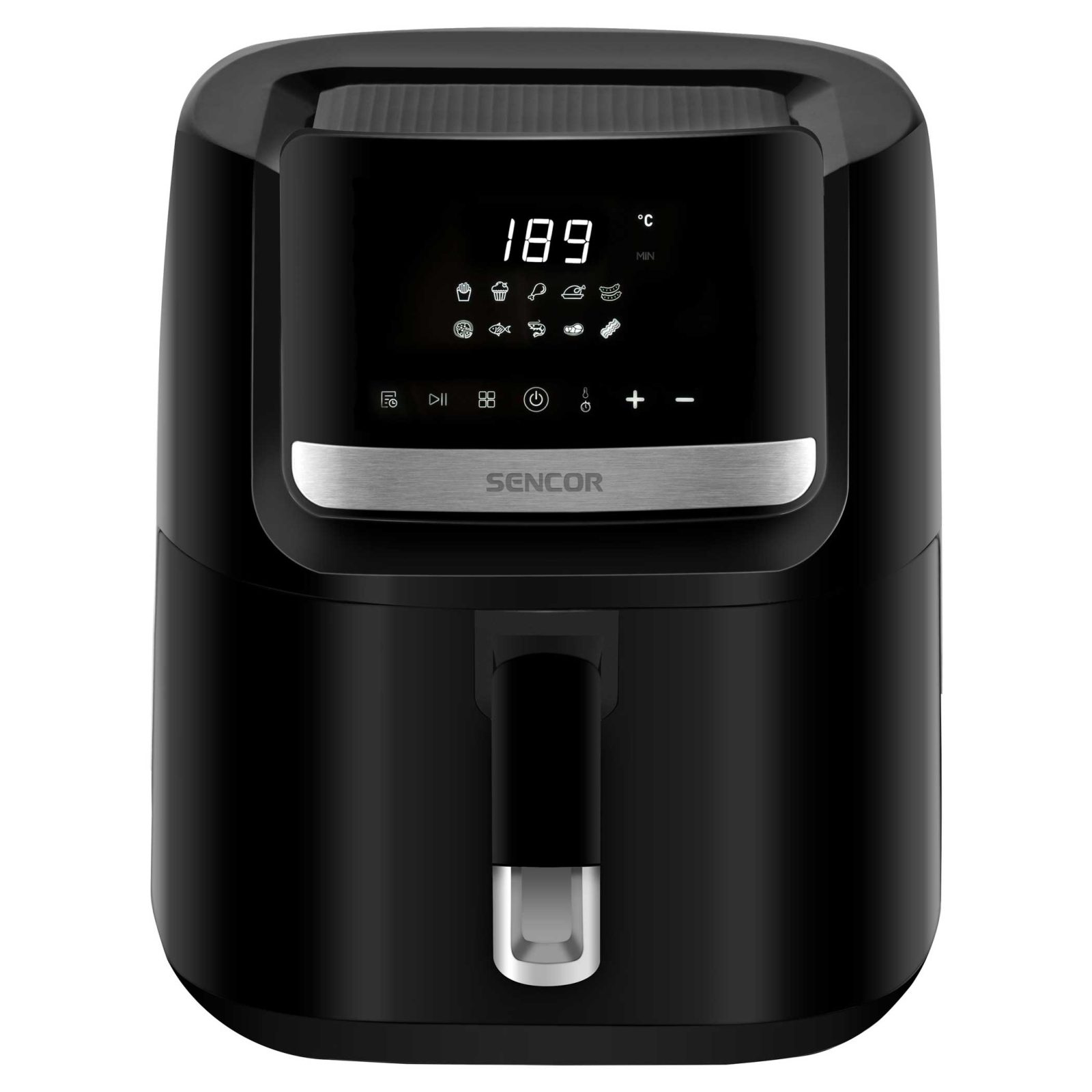 Sencor Vita SFR 6550BK teplovzdušná fritéza, 6,5 l, čierna